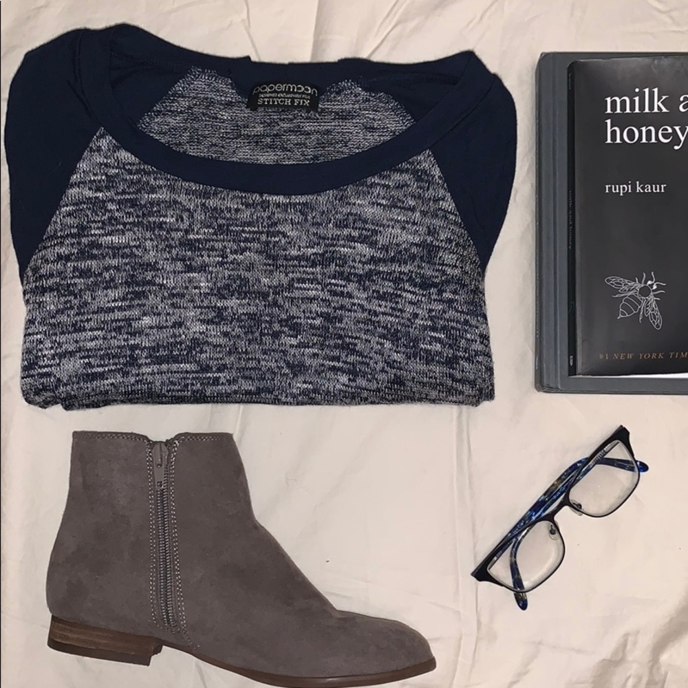 Knitted long-sleeve
